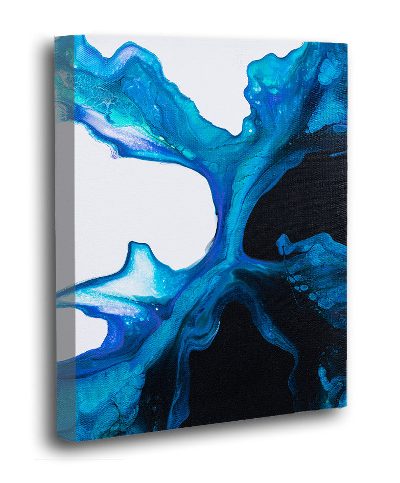 Azure Delight - Print on Gallery Wrapped Canvas