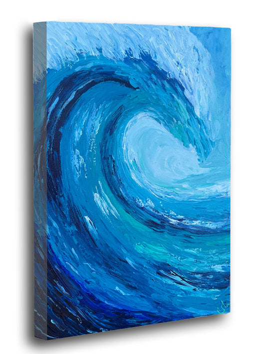 Ocean Wave - Print on Gallery Wrapped Canvas